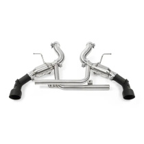 Chevrolet Camaro SS Pro Axle-Back Avgassystem 2016+ Dual Svarta Utblås Mishimoto